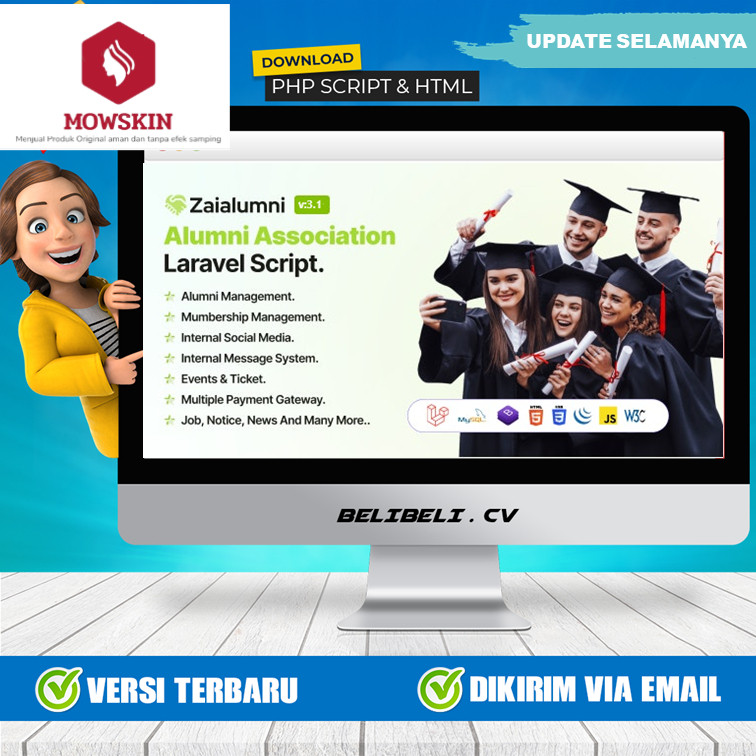 Source Code Laravel - Zaialumni - Alumni Association Laravel Script