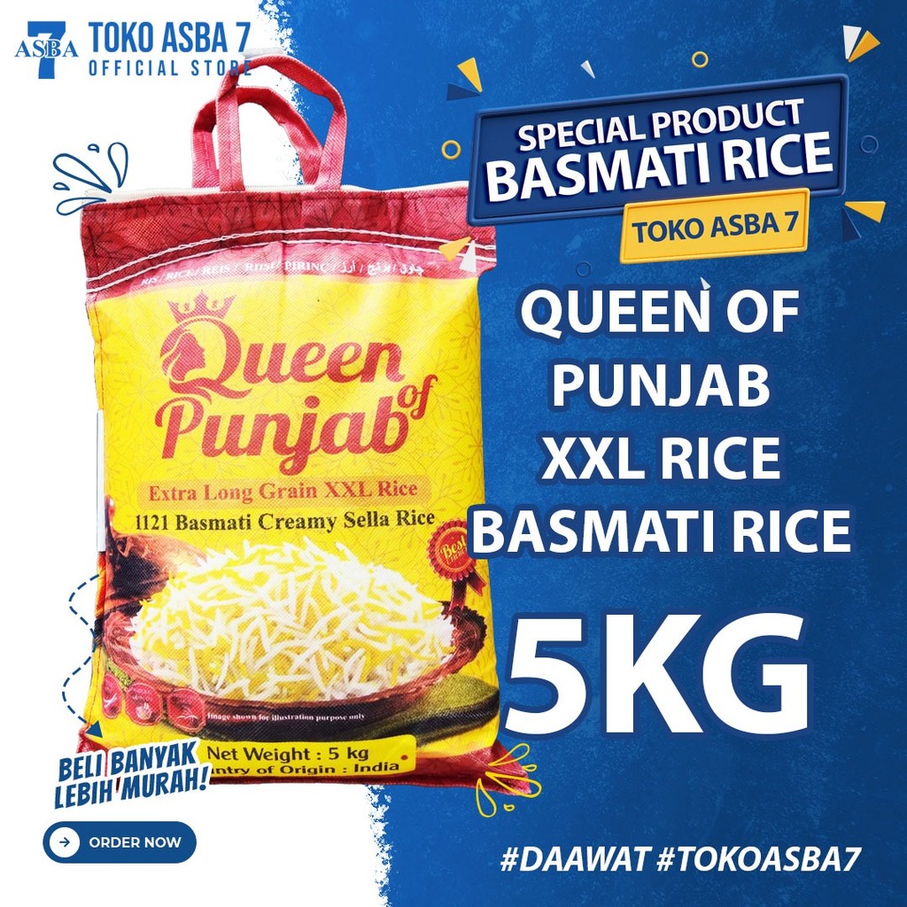 

BERAS PUNJAB QUEEN 5 KG