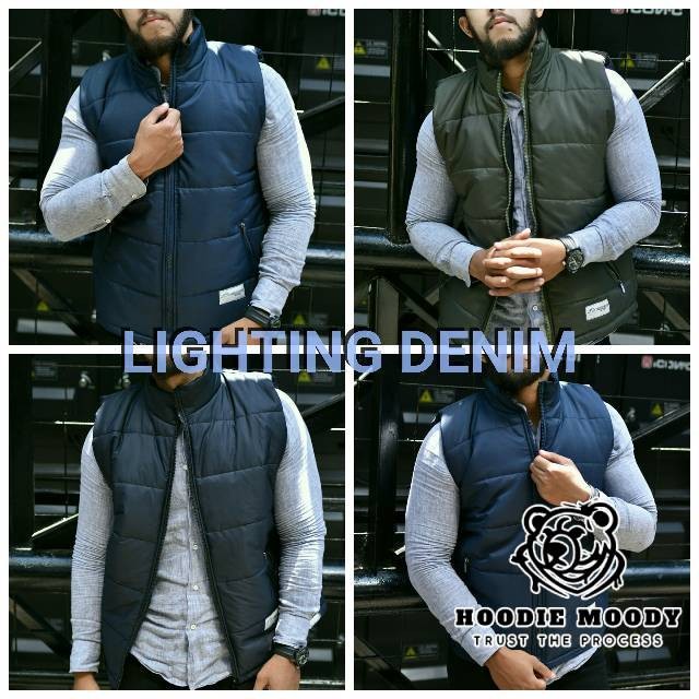 JAKET Rompi Pria Parasut  / Rompi Vest  Rompi Motor  Rompi wintertone Outerwear /Jaket Rompi Parasut