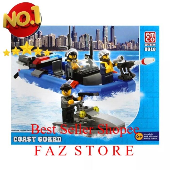 TOY Emco Brix  Coast Guard 8818 FAZ STORE