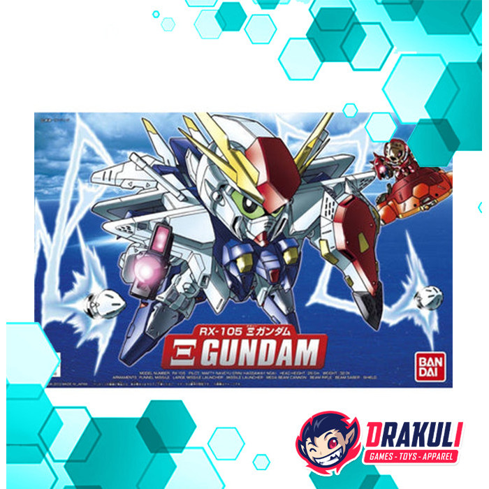 Drakuli HQ BANDAI Plamo BB386 Xi Gundam / San Gundam