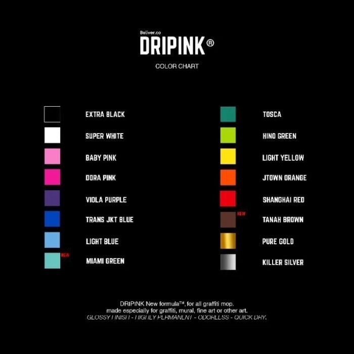 

FAT MOP DRIPINK - KILLER SILVER