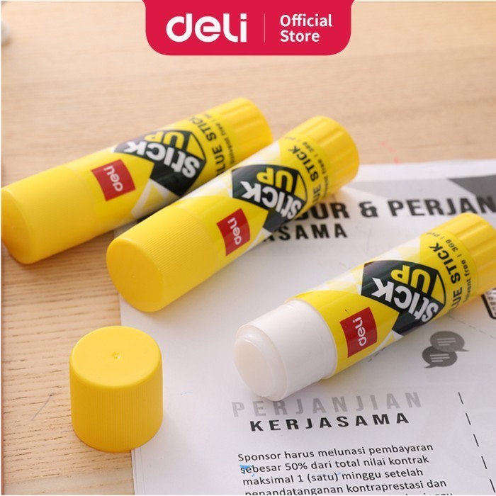 

Bobomart Deli EA20310 Glue Stik - Strong Adhesive PVP Glue Stick 36g