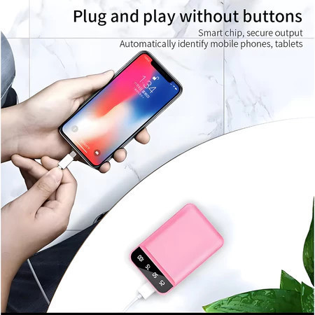 BESTPROMO NEW PROMO COD POWERBANK 20000MAH ROBOT POWER BANK MINI FAST CHARGING QUICK CHARGE LED