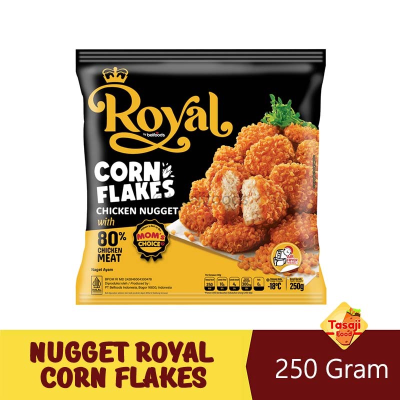 

Belfoods Royal Chicken Nugget Corn Flakes 250 Gram