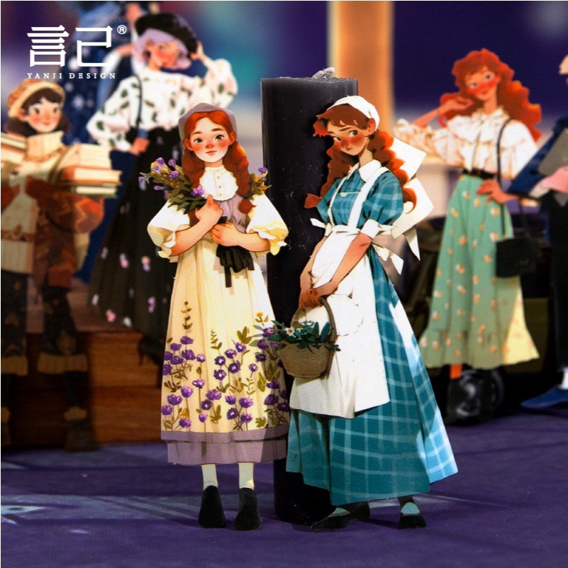 

14pcs Sticker Girl Encounter Premium Stiker Lady Cewek Amerika