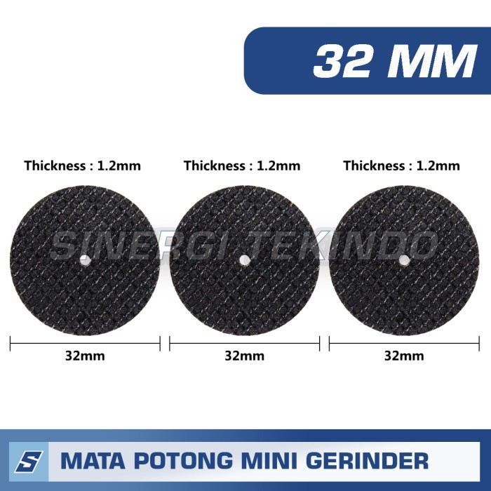 Mata Potong Besi Metal Mini Grinder 32mm Mata Bor Mini Tuner Gerinda