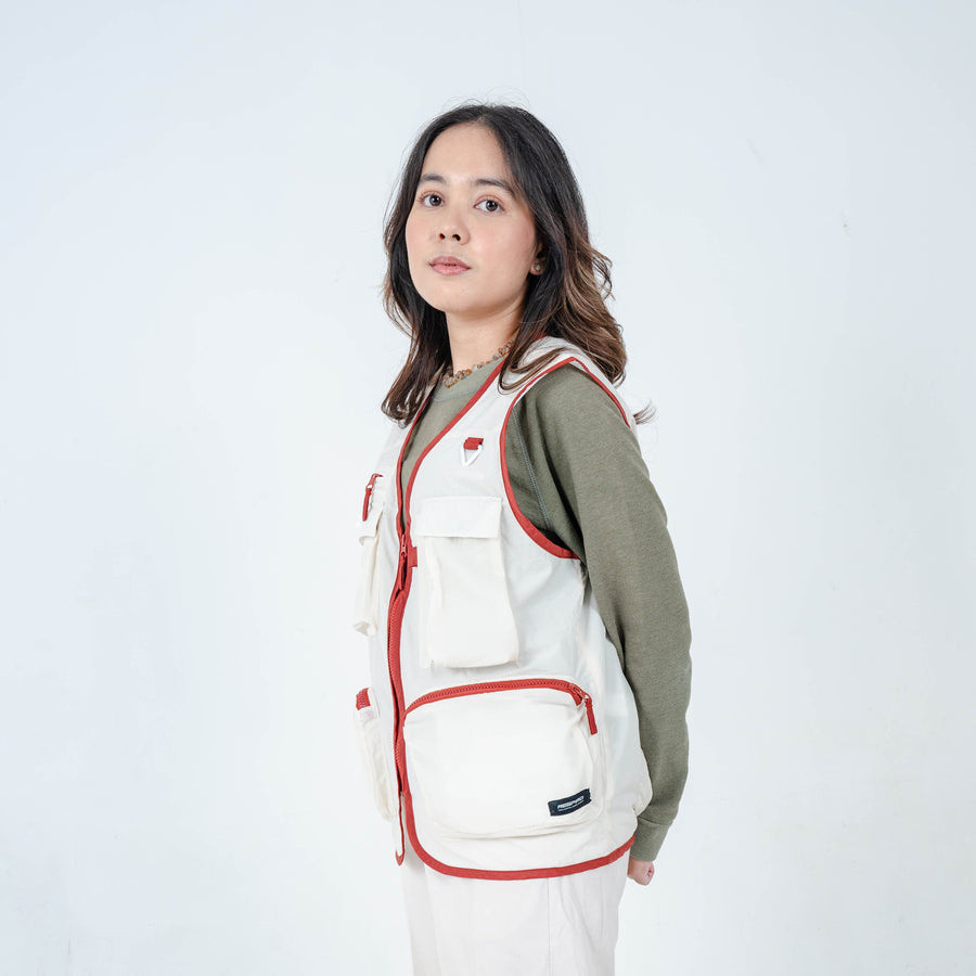 RESPIRO E/E-JOYA VEST WHITE