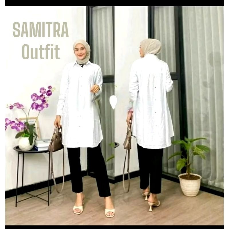 TUNIK ZEVA POLI LINEN TERBARU Zeva shirt jumbo Baju