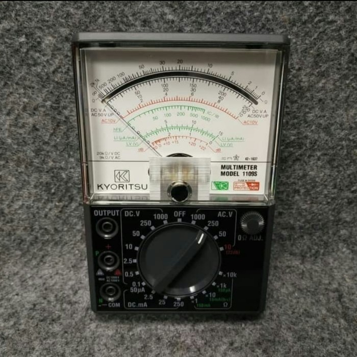 Kyoritsu 1109S Analog Multimeter Multitester Avometer Kyoritsu original