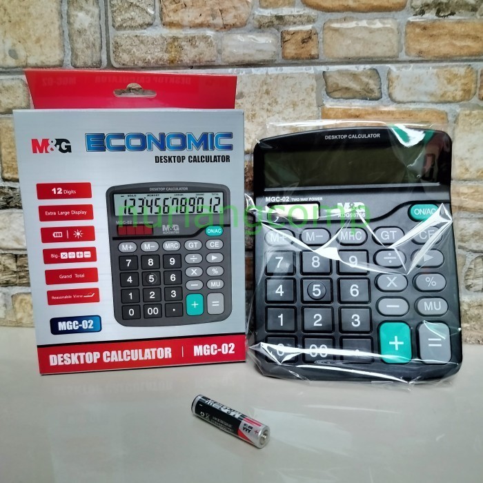 

M&G Kalkulator 12 digits / MGC-02 / economic Desktop Calculator