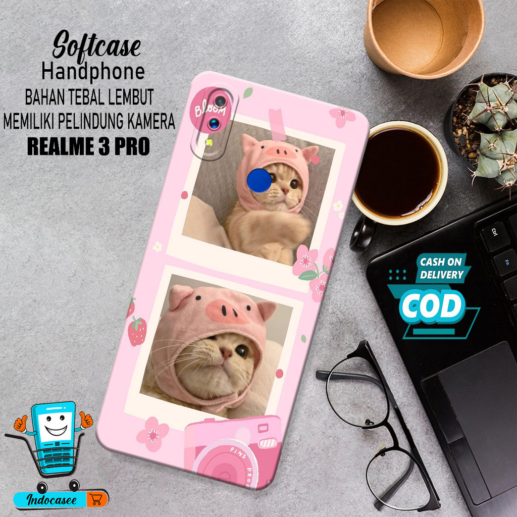 Case Hp REALME 3 PRO - Softcase REALME 3 PRO- Casing REALME 3 PRO- Kesing REALME 3 PRO- Silikon REAL