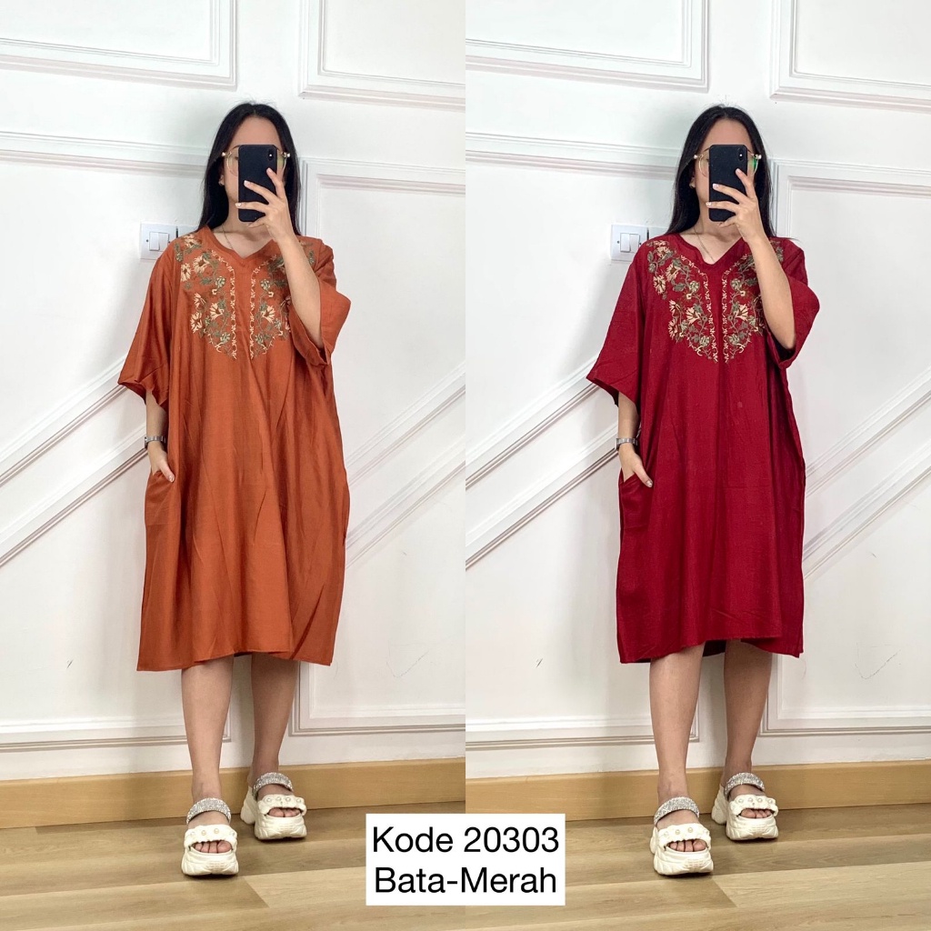 Terusan Dress Wanita I Baju Terusan Wanita Casual Dress I Dress Simple Casual Dress