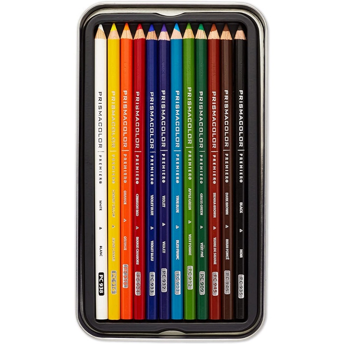 

Prismacolor Premier 12 Colored Pencils Prisma Color Isi 12 Warna