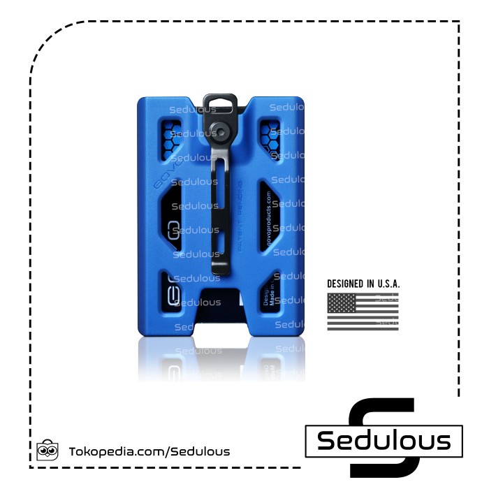 

GoVo Badge ID Card Holder/Wallet Tactical ID card - Hitam