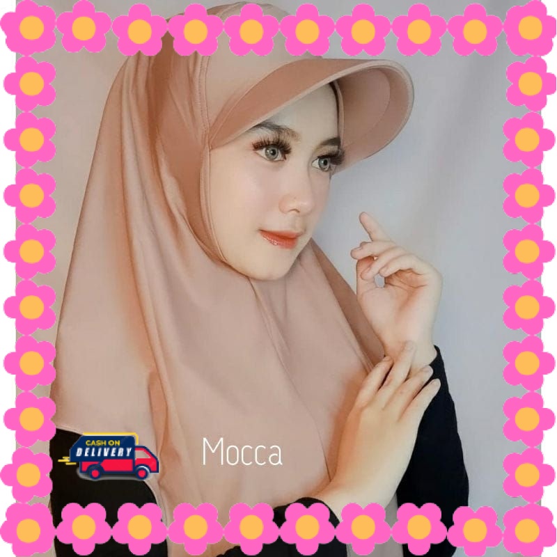 HIJAB WANITA MUDA CASUAL Pashmina Girly Syar i JUMBO / hijab sport topi terbaru 2022 /hijabi instan 