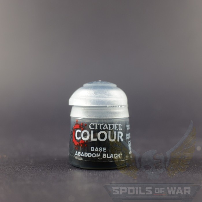 

Promo Bongkar Gudang Citadel Paint - Base - Abaddon Black