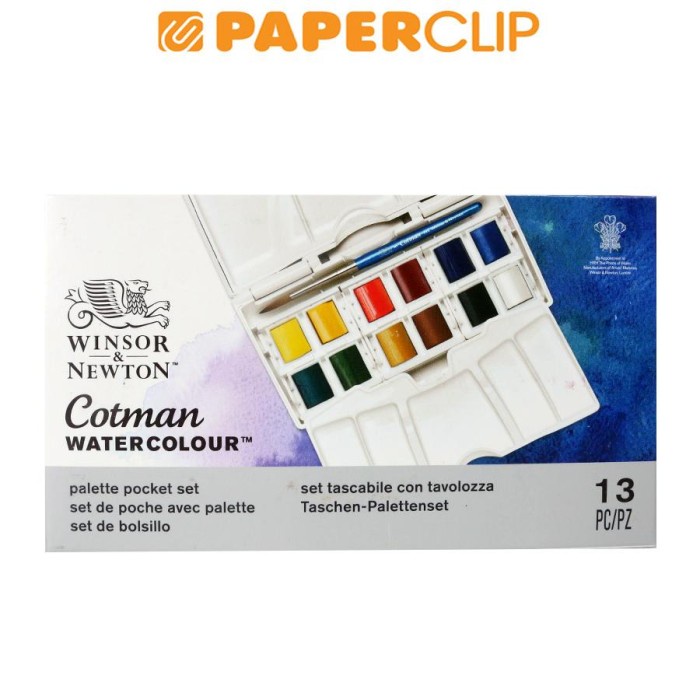 

Promo Bongkar Gudang WATERCOLOR WINSOR & NEWTON COTMAN 12 HALF PAN 0390373CWC