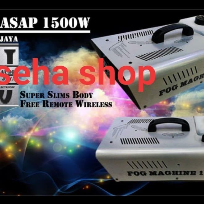 mesin asap fogger fog machine 1500 watt