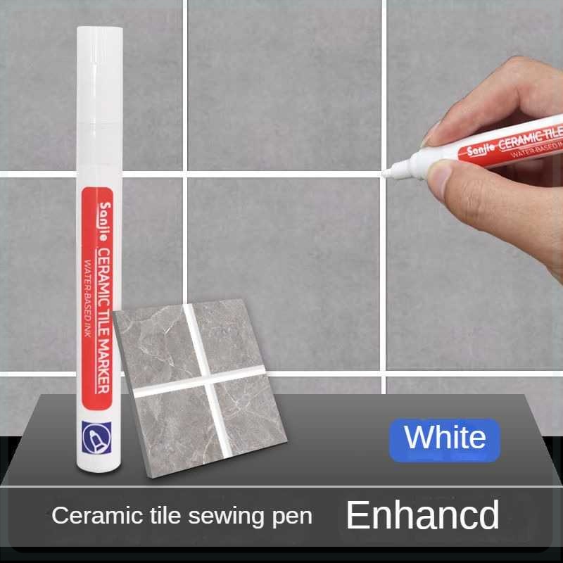 

Sanjie Tile Grout Marker Reform Wall Seam Pen Spidol Nat Keramik - S-138