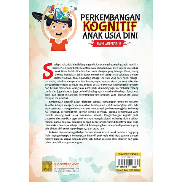 BUKU PERKEMBANGAN KOGNITIF ANAK USIA DINI : TEORI DAN PRAKTIK - Dr. Khadijah, M.Ag Terpopuler