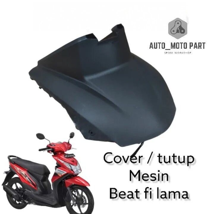 cover center tutup mesin beat fi lama k25 2012 - 2015 non original