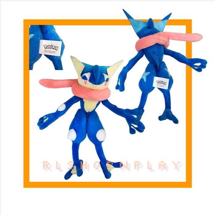 Mainan Boneka Pokemon Pikachu Riolu Scorbunny Greninja Grookey Sobble - Scorbunny