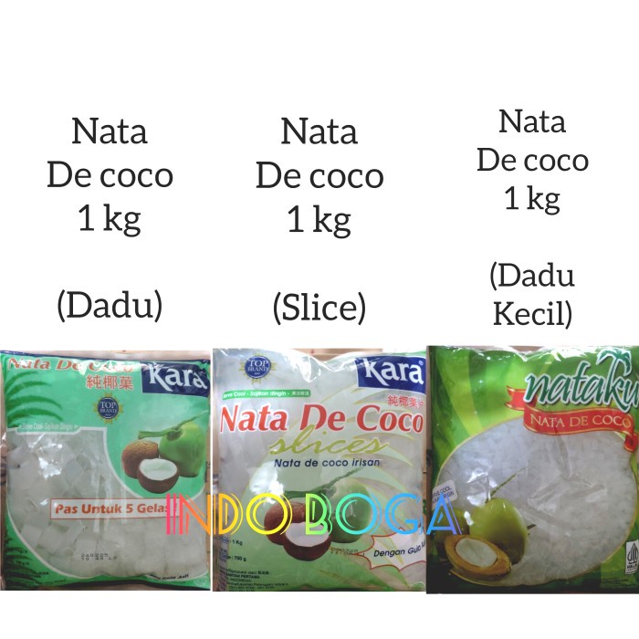 

kara nata de coco 1kg / Nataku nata de coco 1 kg