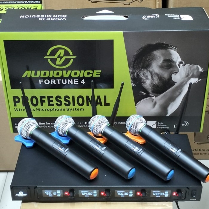MIC WIRELES AUDIOVOICE FORTUNE 4