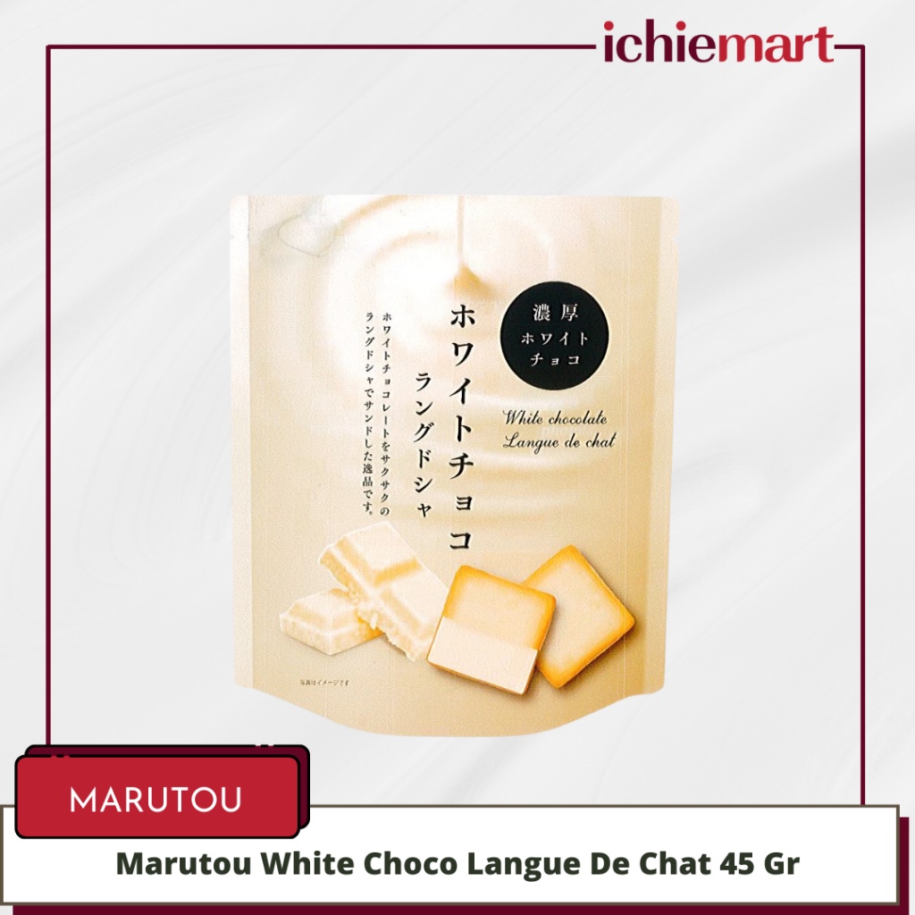 

Marutou White Choco Langue De Chat 45 Gr