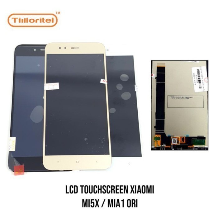 LCD TOUCHCREEN XIAOMI MI5X / MIA1 ORI - HITAM
