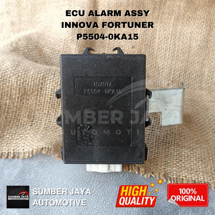 Ecu Alarm Assy Innova Fortuner P5504-0KA15 Original