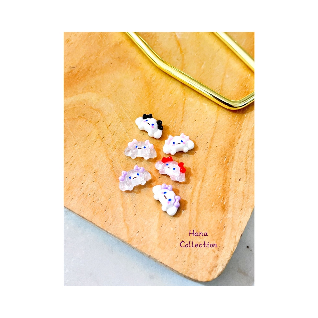 (HANA) 10pcs Resin Clay Untuk Cincin Cinnamon Roll Siap Pakai