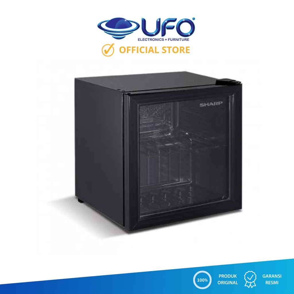 Sharp Mini Showcase 55 Liter SCH50XFS