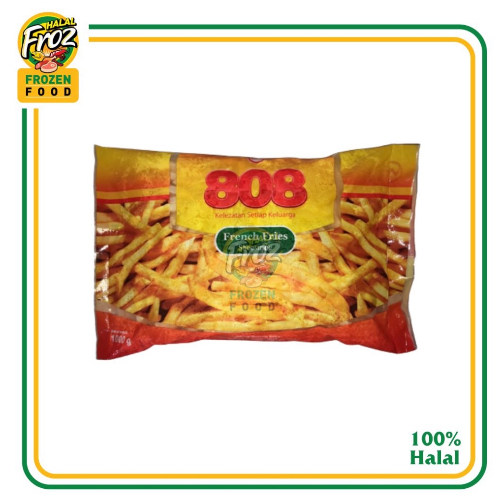 

808 French Fries 1000 Gr (12s)
