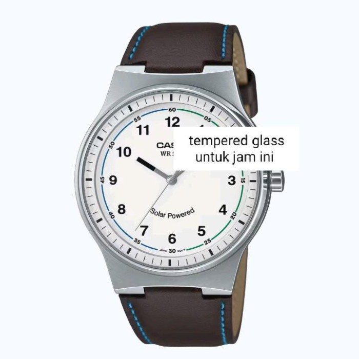nur tempered glass for CASIO MTP-RS105L-7BV anti gores jam tangan TG pelindung layar screen protecto
