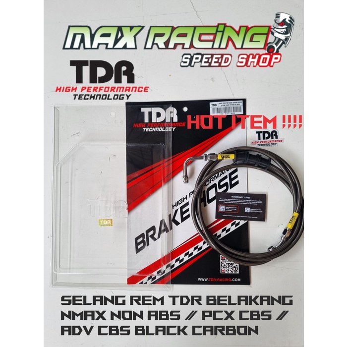 Selang Rem TDR Belakang Nmax Non ABS PCX ADV Carbon