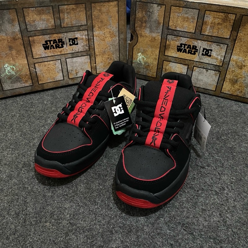 Sepatu DC x Starwars Sw Lynx Zero Black Original
