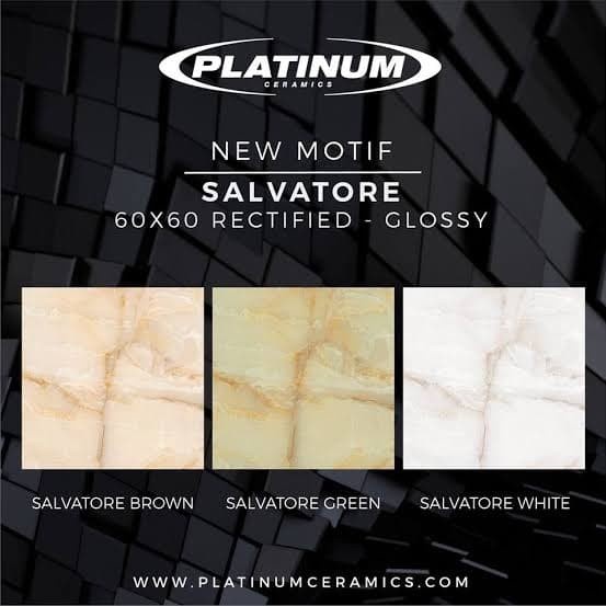 KERAMIK PLATINUM SALVATORE GREEN KW1 60X60CM 1.44METER