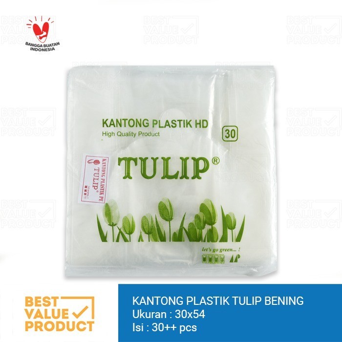 Kantong Kresek PE BENING 28 Plastik Bening PE Go Green