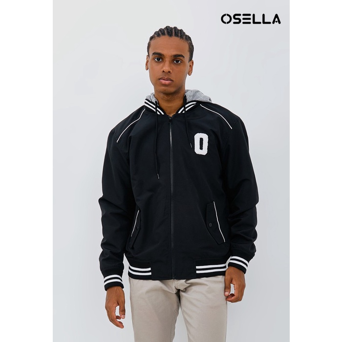 Osella - Jaket Pria Warna Hitam 2061300543