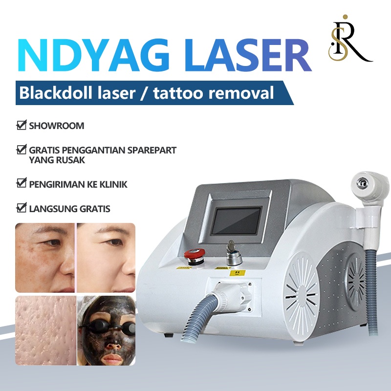 Ndyag laser alat klinik kecantikan blackdoll laser wajah rejuvenation alat laser blackdoll wajah pic