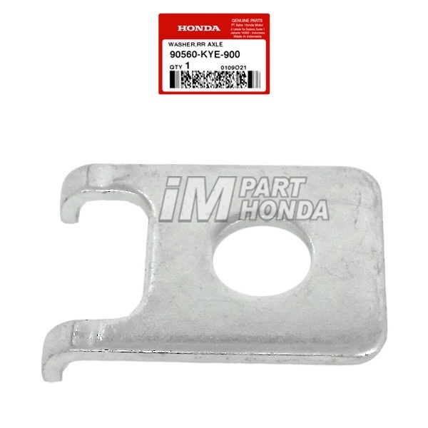 90560-KYE-900 Plat As Roda Belakang Washer RR Axle Megapro Monoshock