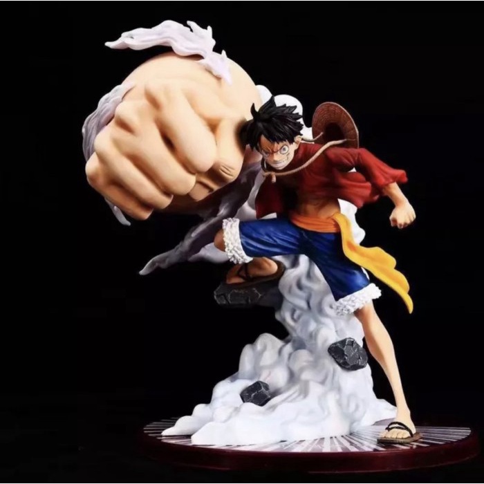 action figure one piece monkey luffy gear 3 luffy the island of ghost
