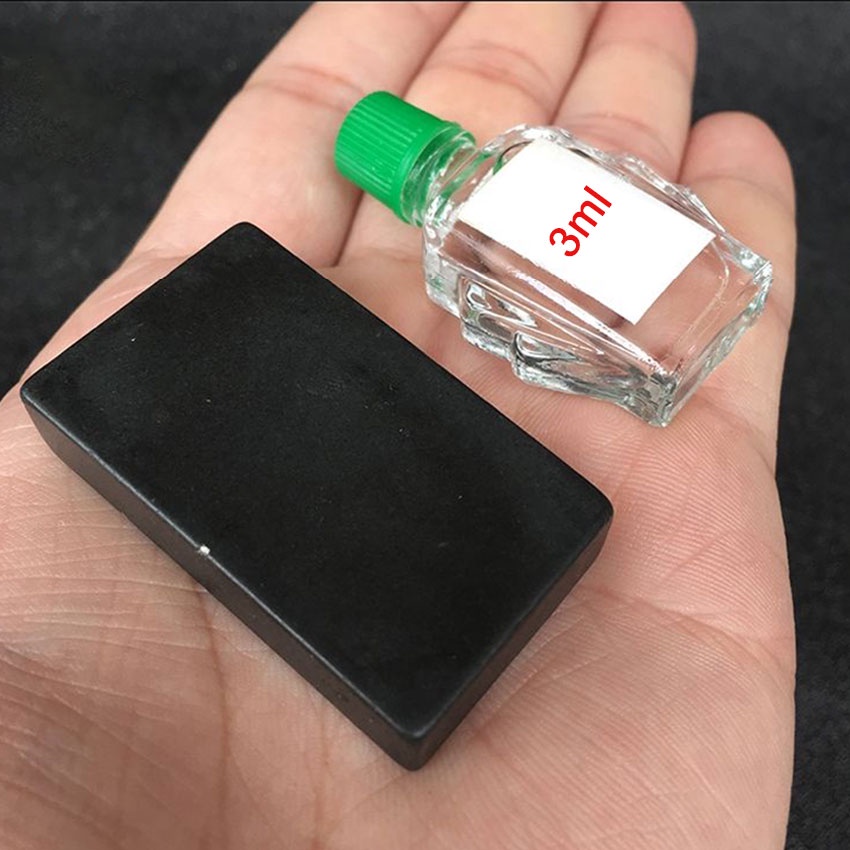 Feb428 2PCS Batu Uji Emas Perak Cairan Uji Emas Alat Uji Emas Untuk Perhiasan