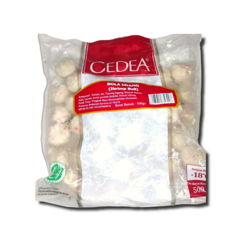 

Bakso Bola Udang Cedea 500gr 100 HALAL