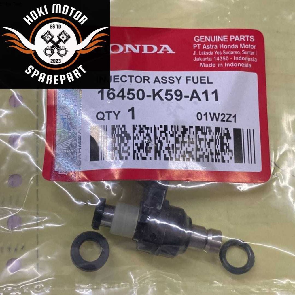 INJEKTOR ASSY ORI FUEL injektor fuel pump Vario 125 Vario 150 16450-KZR-601