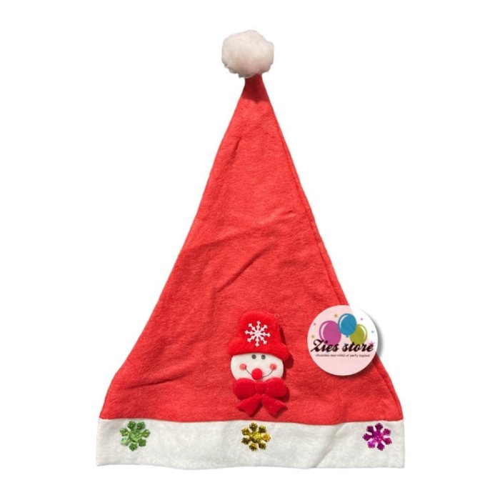 TPSJS-188 Topi Natal Merry Xmas Boneka / Topi Merry Christmas