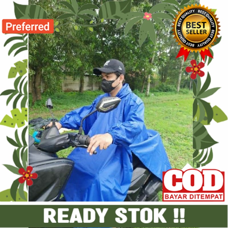 mantel jas hujan Ponco lengan bahan parasut// JAS HUJAN | JAKET HAS HUJAN | MODEL BARU KEKINIAN TERM