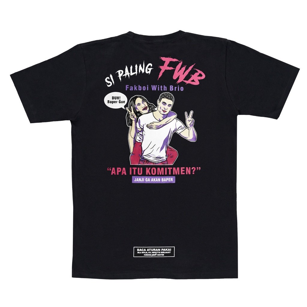 【COD】 NEW FWB | Sukasuka Regular T-Shirt KAOS T-shirts